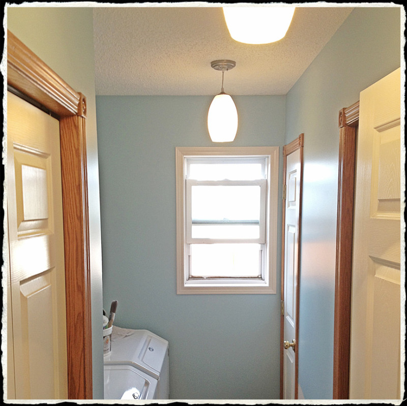 Partly Finished New Laundry Room 