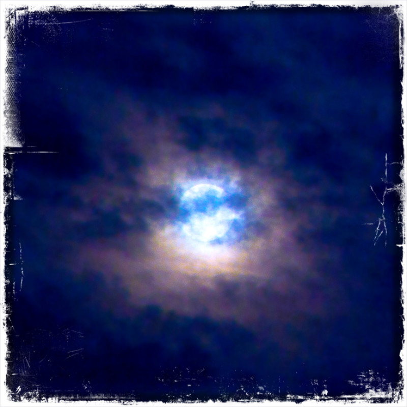 Cloudy Moon