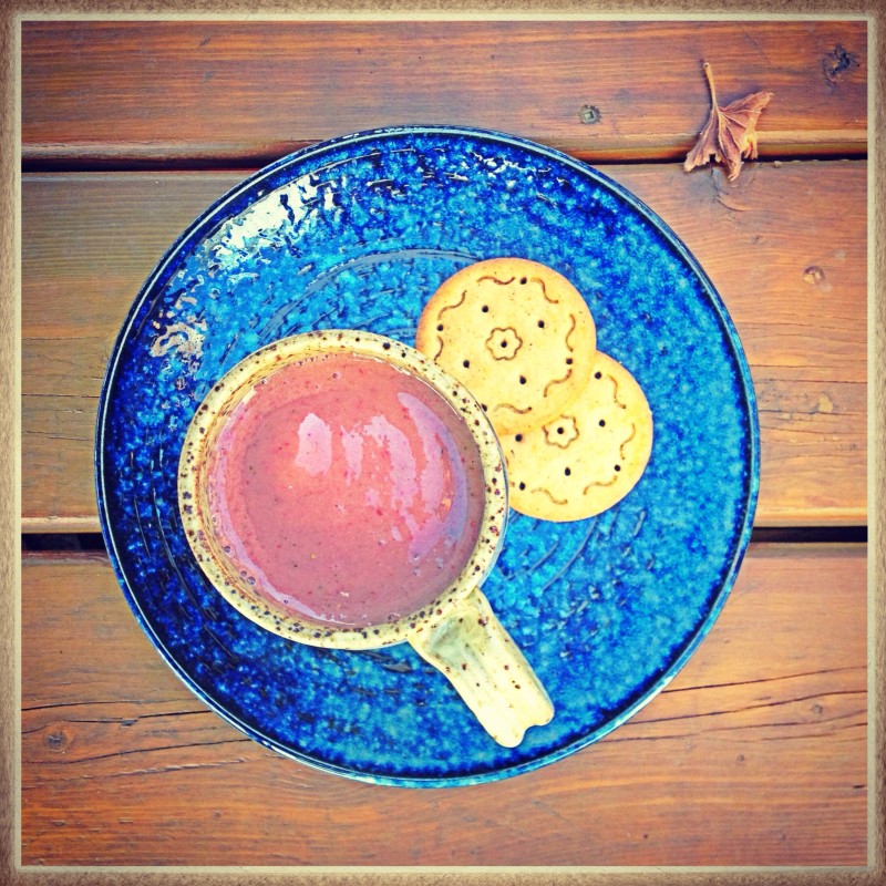 Smoothie and Cookies