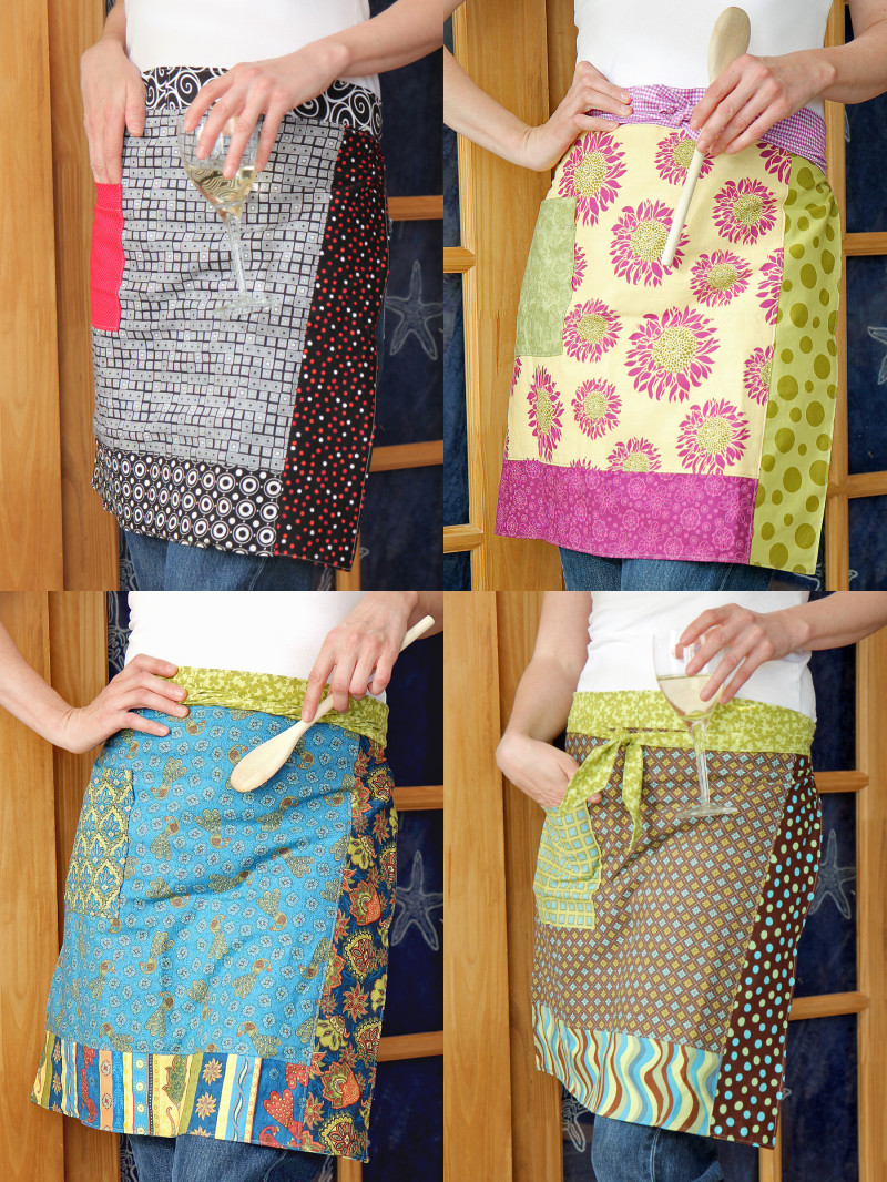  4 Hostess Aprons