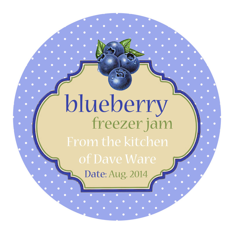 Labels For Home Made Raspberry Freezer Jam KateWares