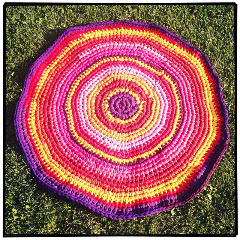 Finished Rag Rug