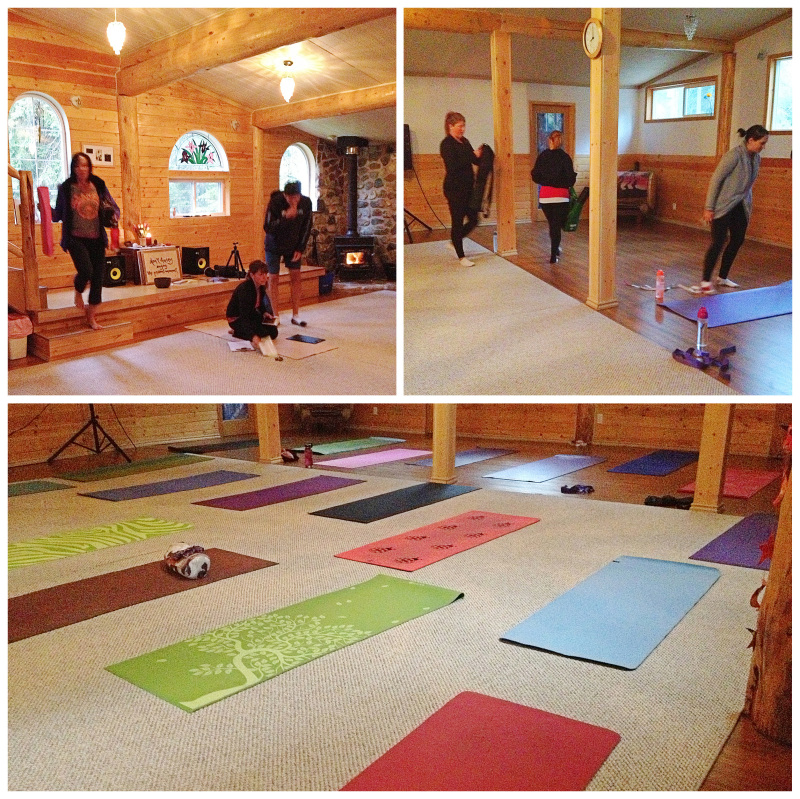 Yoga in the Rumi Room