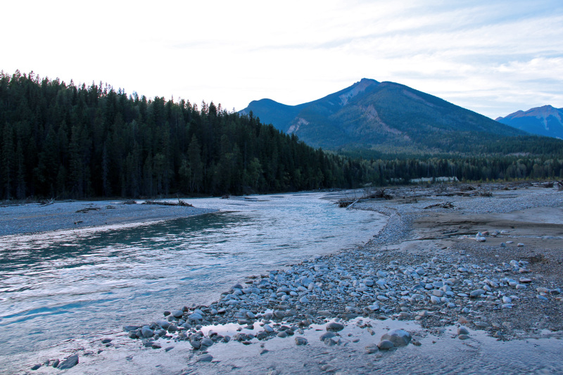 Blaeberry River at Dusk