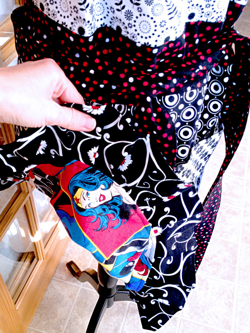 Secret Identity Apron Liner