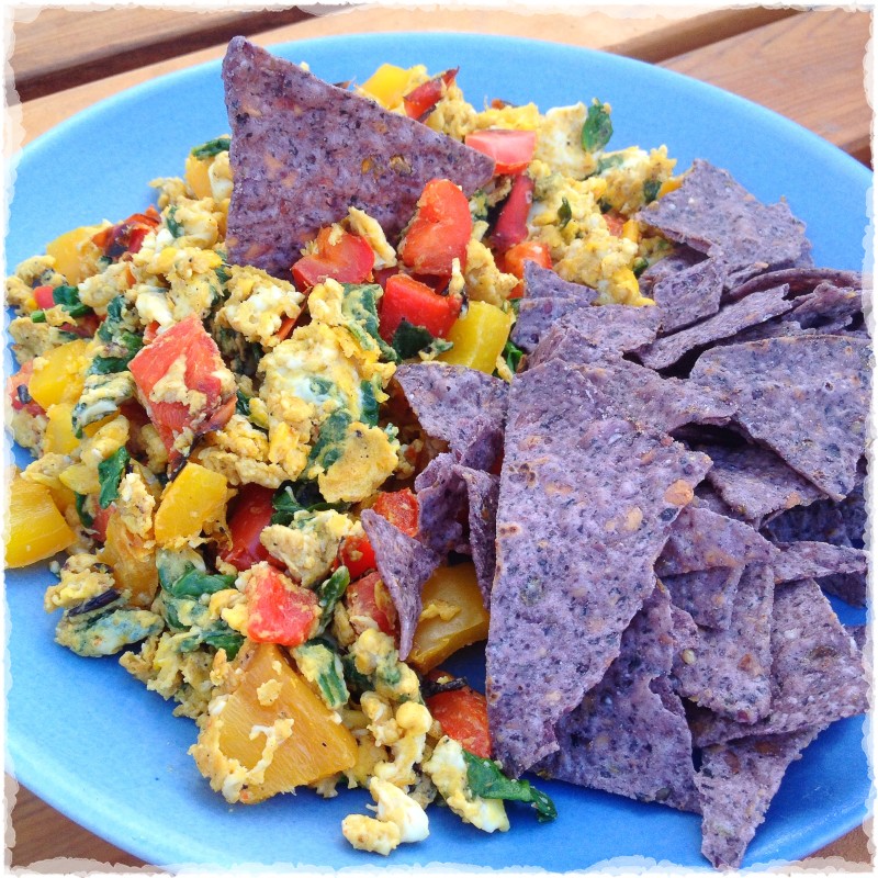 Blue Corn Chip Breakfast