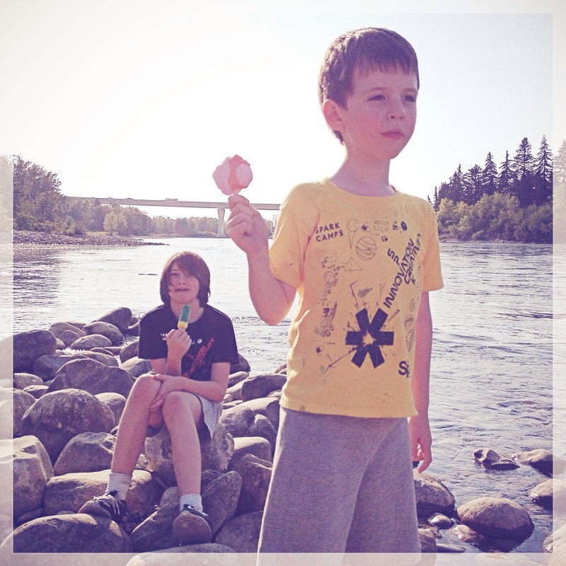 Popsicles By The Bow River
