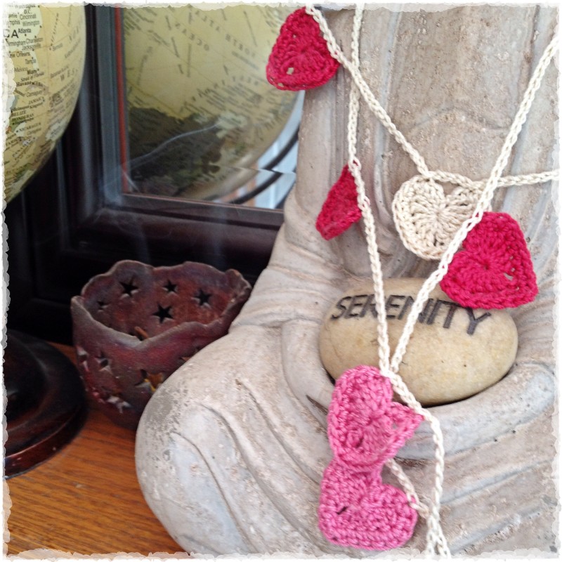 Heart Bunting Buddha