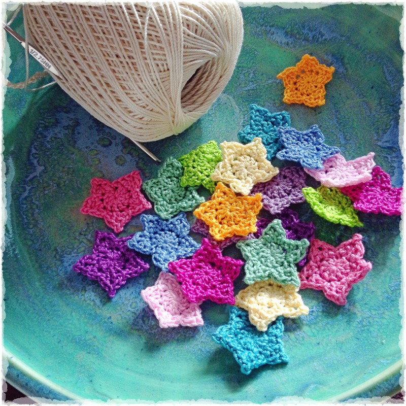 Small Crochet Stars