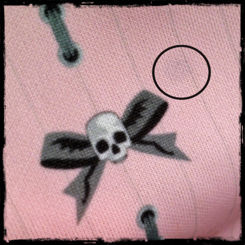 Skull Fabric Stains