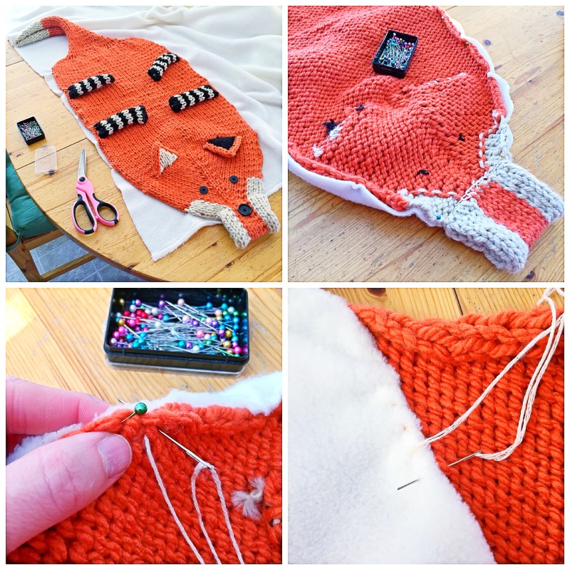 Fox Scarf Fleece Liner