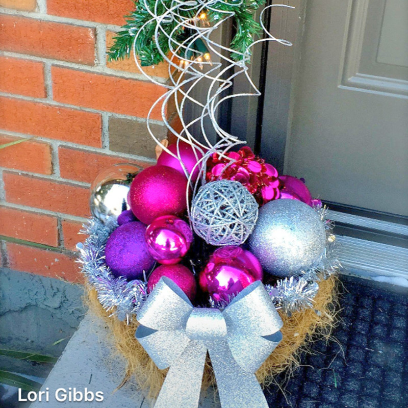 Glittery Planter by Lori Gibbs