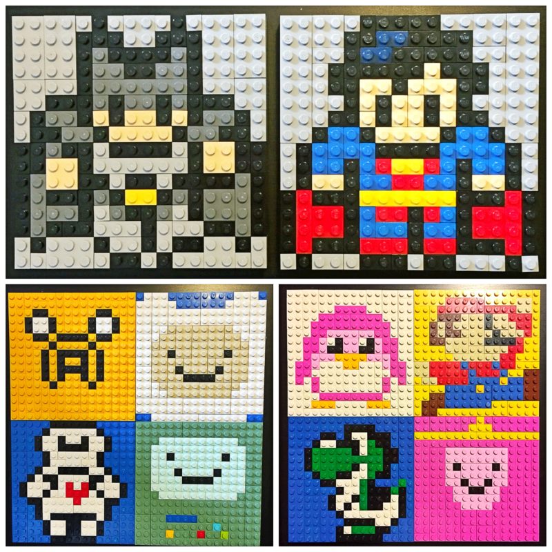 Mini Lego Mosaics