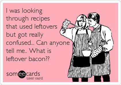 Leftover-bacon
