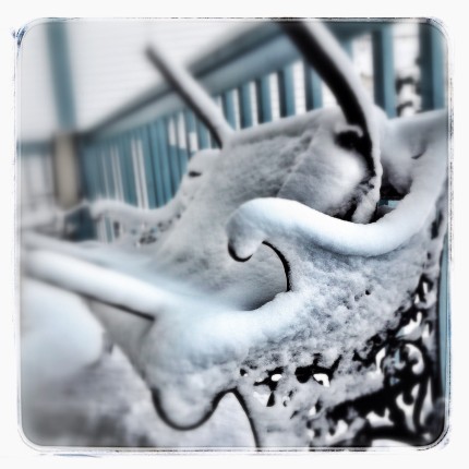 Snowy Porch