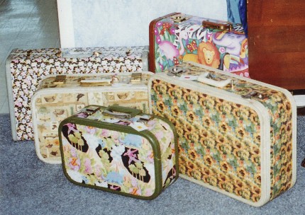 How to Make Suitcase Gift Wrap with Duck Tape - Morena's Corner